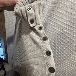 Sundance Gray Ribbed Sweater